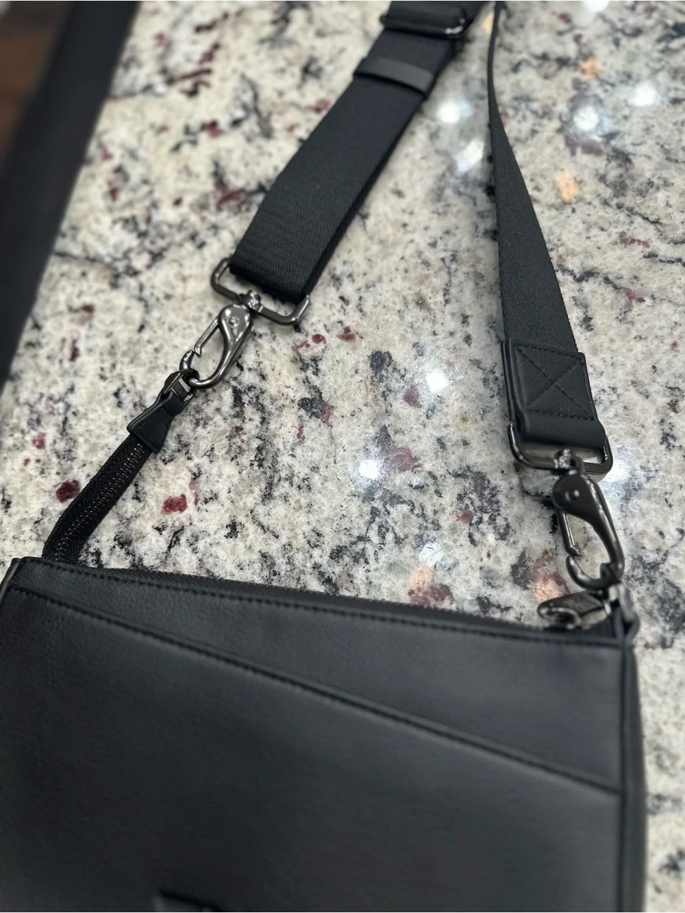 PXG Parsons Xtreme Golf Black Crossbody Bag - Sleek & Versatile